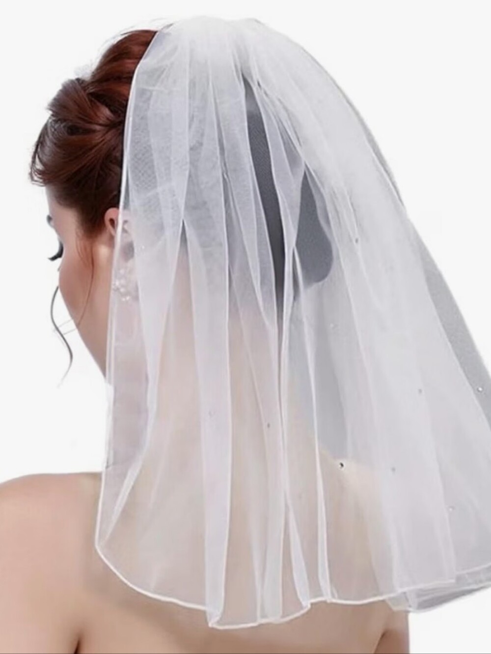 Gertex Headband With White Wedding Veil - PlayTime For Kids